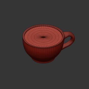 Nikko's Hular coffee cup 3d model 1